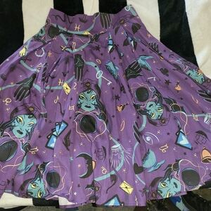 Pinup Couture Purple Graphic Skirt